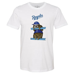 MLB Kansas City Royals Tiny Turnip Unisex Sloth T-Shirt