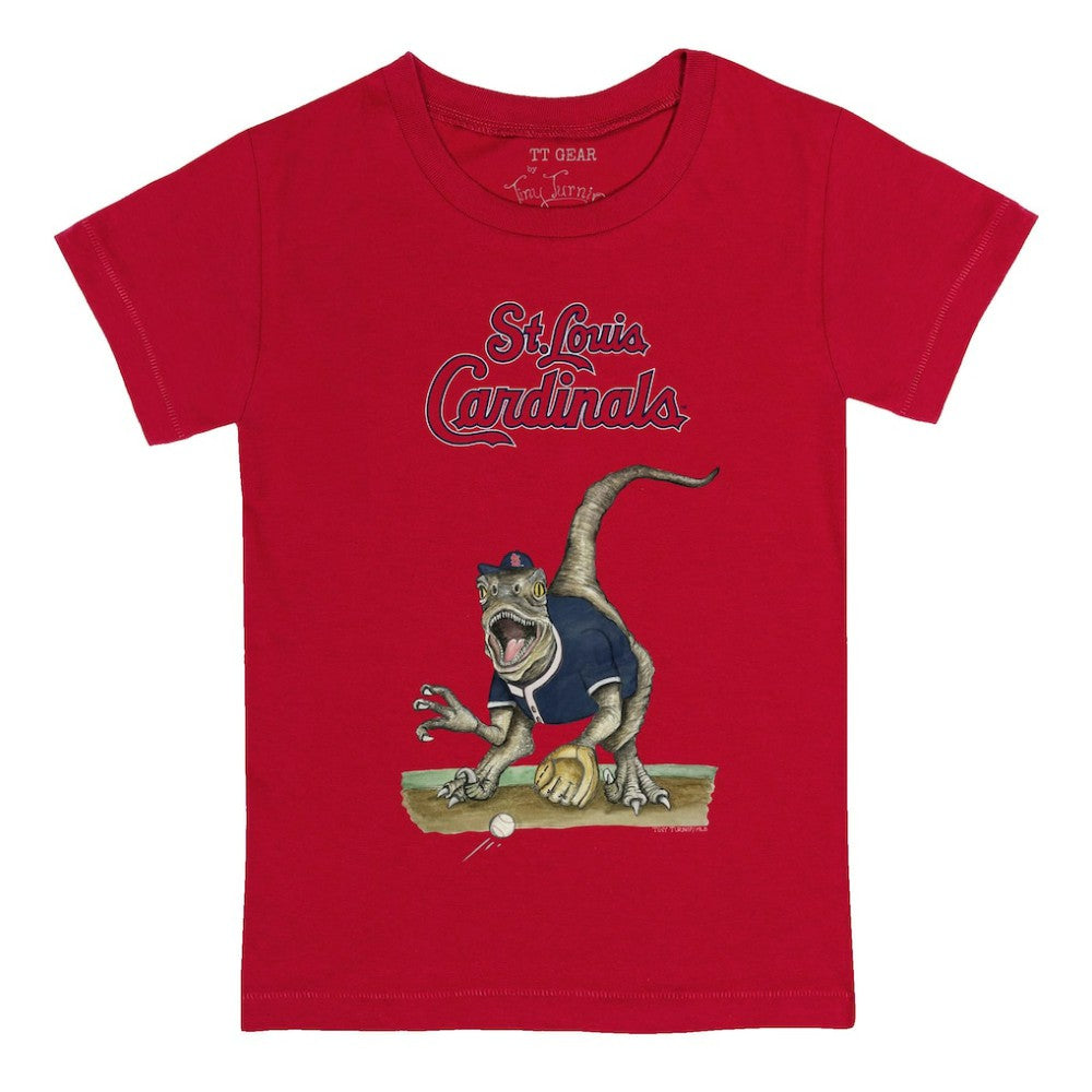 MLB St. Louis Cardinals Tiny Turnip Youth Velociraptor T-Shirt