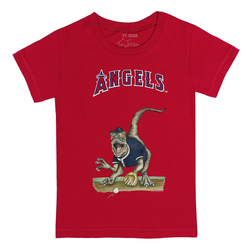 MLB Los Angeles Angels Tiny Turnip Youth Velociraptor T-Shirt
