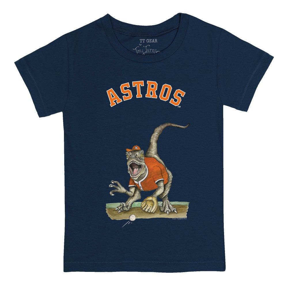 MLB Houston Astros Tiny Turnip Youth Velociraptor T-Shirt