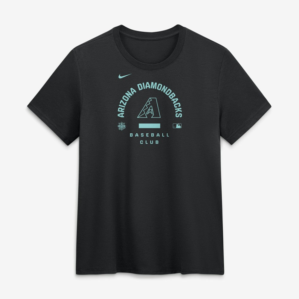 MLB Arizona Diamondbacks Nike Women's Authentic Collection Early Work Tri-Blend Dri-FIT T-Shirt