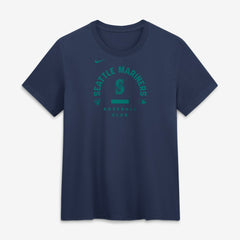 MLB Seattle Mariners Nike Women's Authentic Collection Early Work Tri-Blend Dri-FIT T-Shirt