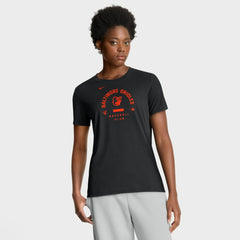 MLB Baltimore Orioles Nike Women's Authentic Collection Early Work Tri-Blend Dri-FIT T-Shirt