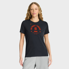 MLB Detroit Tigers Nike Women's Authentic Collection Early Work Tri-Blend Dri-FIT T-Shirt