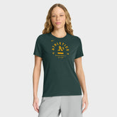 MLB Athletics Nike Women's Authentic Collection Early Work Tri-Blend Dri-FIT T-Shirt