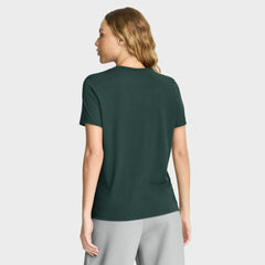 MLB Athletics Nike Women's Authentic Collection Early Work Tri-Blend Dri-FIT T-Shirt