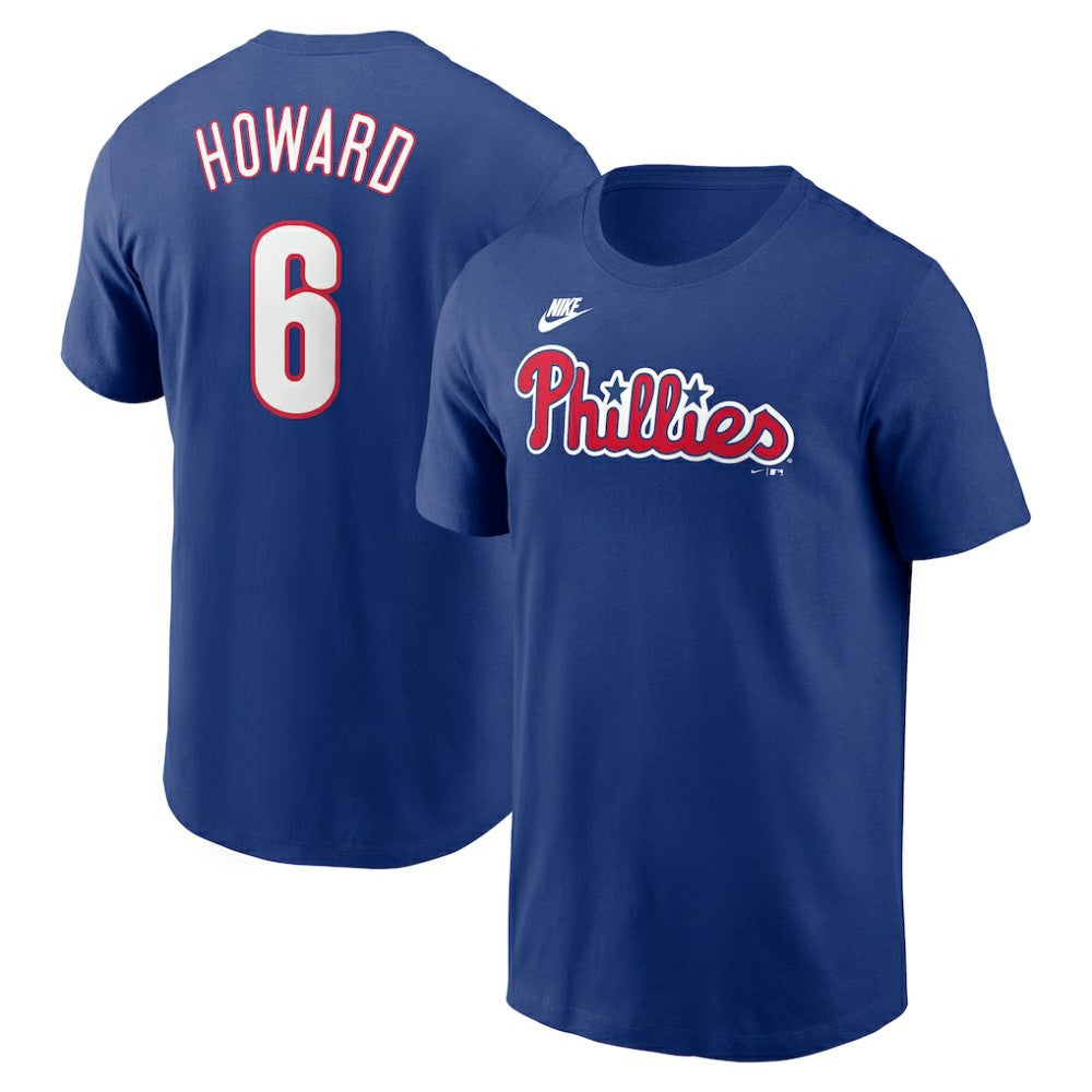 MLB Ryan Howard Philadelphia Phillies Nike Fuse Name & Number T-Shirt