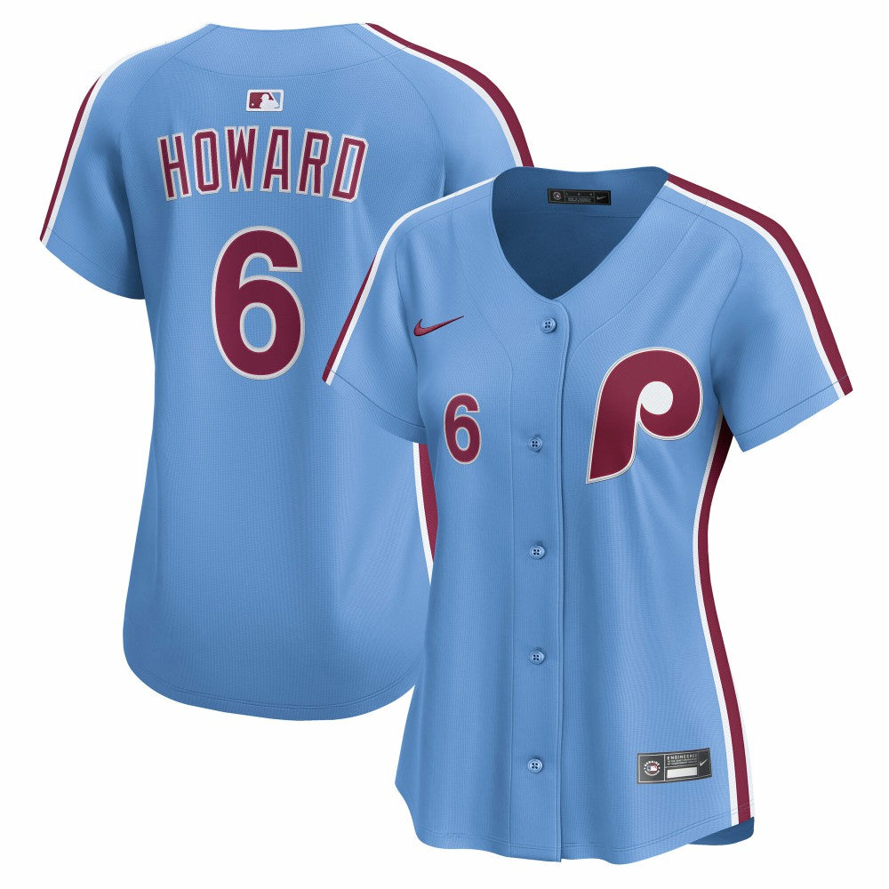 MLB Ryan Howard Philadelphia Phillies Nike Women's Alternate Limited Jersey
