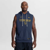 MLB Milwaukee Brewers Nike Authentic Collection Standard Issue Dri-FIT Sleeveless Hoodie