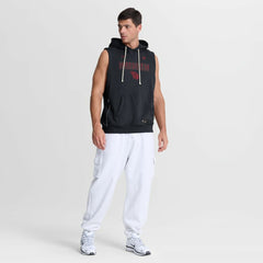 MLB Cleveland Guardians Nike Authentic Collection Standard Issue Dri-FIT Sleeveless Hoodie