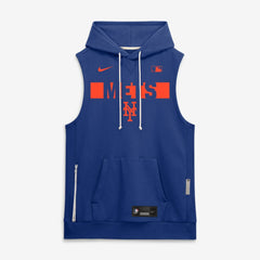 MLB New York Mets Nike Authentic Collection Standard Issue Dri-FIT Sleeveless Hoodie