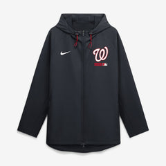 MLB Washington Nationals Nike Authentic Collection Raglan Therma-FIT Full-Zip Hooded Jacket