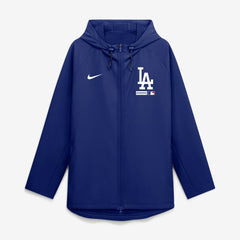 MLB Los Angeles Dodgers Nike Authentic Collection Raglan Therma-FIT Full-Zip Hooded Jacket