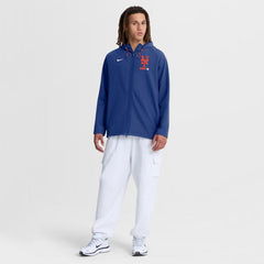 MLB New York Mets Nike Authentic Collection Raglan Therma-FIT Full-Zip Hooded Jacket