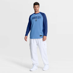 MLB Kansas City Royals Nike Authentic Collection Raglan Dri-FIT Sweatshirt
