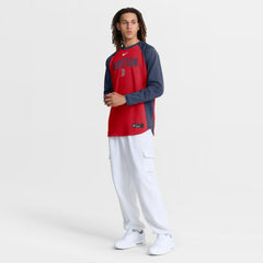 MLB Boston Red Sox Nike Authentic Collection Raglan Dri-FIT Sweatshirt