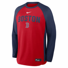 MLB Boston Red Sox Nike Authentic Collection Raglan Dri-FIT Sweatshirt