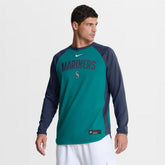 MLB Seattle Mariners Nike Authentic Collection Raglan Dri-FIT Sweatshirt