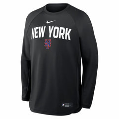 MLB New York Mets Nike Authentic Collection Raglan Dri-FIT Sweatshirt