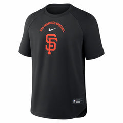 MLB San Francisco Giants Nike Authentic Collection Batting Practice Pre-Game Raglan Dri-FIT Top