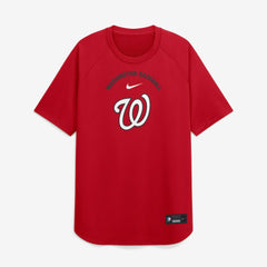 MLB Washington Nationals Nike Authentic Collection Batting Practice Pre-Game Raglan Dri-FIT Top