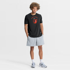 MLB Baltimore Orioles Nike Authentic Collection Batting Practice Pre-Game Raglan Dri-FIT Top