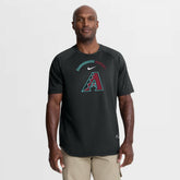 MLB Arizona Diamondbacks Nike Authentic Collection Batting Practice Pre-Game Raglan Dri-FIT Top