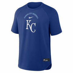 MLB Kansas City Royals Nike Authentic Collection Batting Practice Pre-Game Raglan Dri-FIT Top