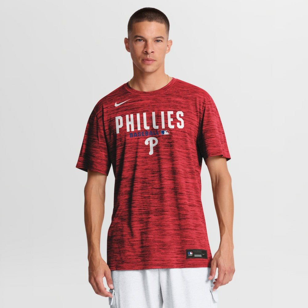 MLB Philadelphia Phillies Nike Authentic Collection Velocity Dri-FIT T-Shirt