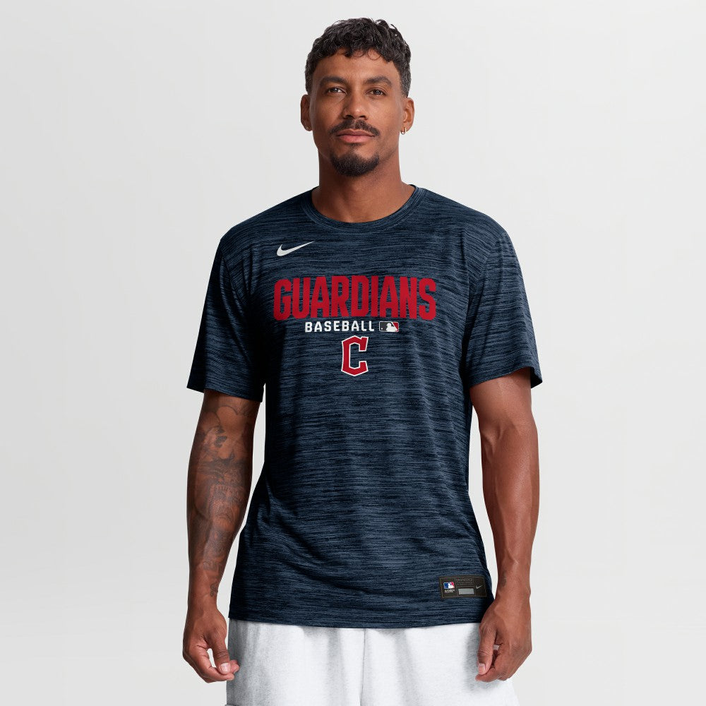 MLB Cleveland Guardians Nike Authentic Collection Velocity Dri-FIT T-Shirt