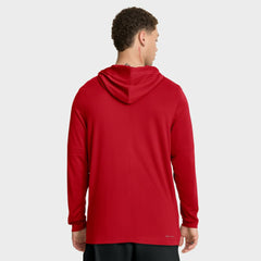 MLB Washington Nationals Nike Authentic Collection Dri-FIT Long Sleeve Hooded T-Shirt