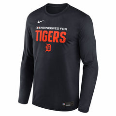 MLB Detroit Tigers Nike Authentic Collection Legend Dri-FIT Long Sleeve T-Shirt