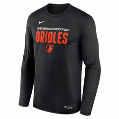 MLB Baltimore Orioles Nike Authentic Collection Legend Dri-FIT Long Sleeve T-Shirt
