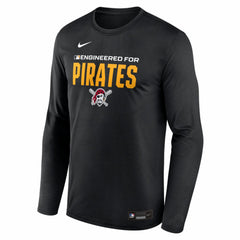 MLB Pittsburgh Pirates Nike Authentic Collection Legend Dri-FIT Long Sleeve T-Shirt