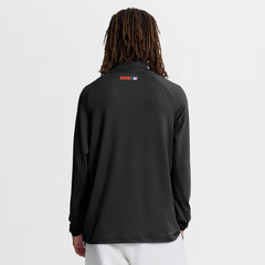 MLB New York Mets Nike Authentic Collection Dri-FIT Raglan Half-Zip Pullover