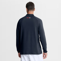 MLB Atlanta Braves Nike Authentic Collection Dri-FIT Raglan Half-Zip Pullover