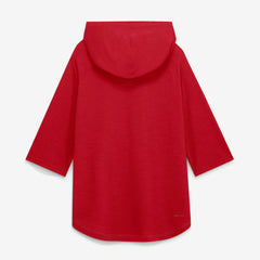 MLB Cincinnati Reds Nike Authentic Collection Flux Dri-FIT Raglan 3/4-Sleeve Hooded T-Shirt