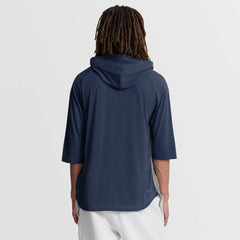MLB Boston Red Sox Nike Authentic Collection Flux Dri-FIT Raglan 3/4-Sleeve Hooded T-Shirt