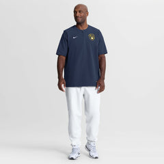 MLB Milwaukee Brewers Nike Authentic Collection Dri-FIT Quarter-Zip Windshirt
