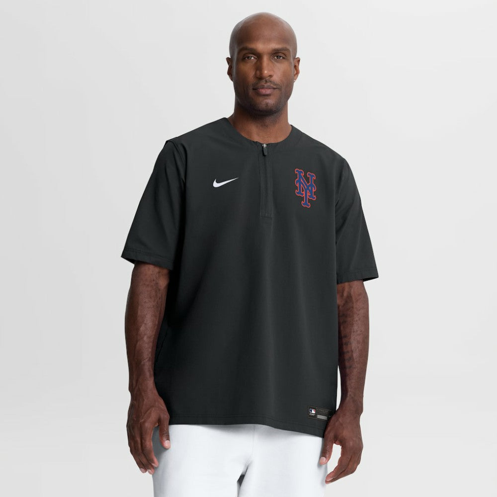 MLB New York Mets Nike Authentic Collection Dri-FIT Quarter-Zip Windshirt