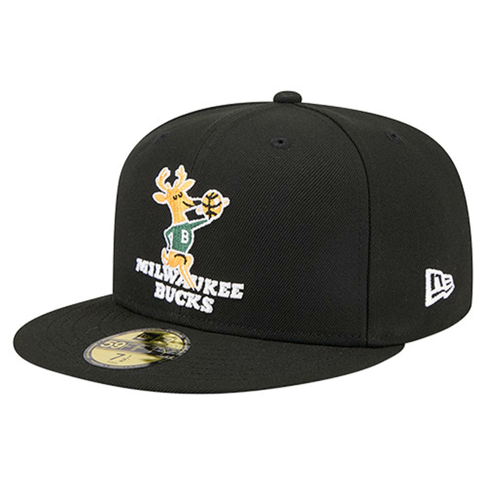 NBA Milwaukee Bucks Core Logo 59FIFTY Fitted Hat