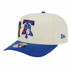 NBA Philadelphia 76ers Illustrated Mascot 2-Toned Pre-Curved A-Frame 9FIFTY Adjustable Hat