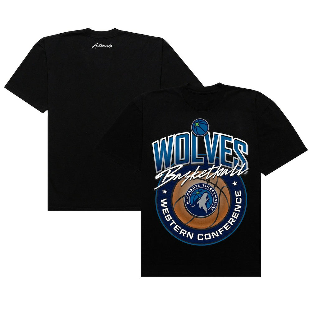 NBA Minnesota Timberwolves Authmade Basketball Mesh Premium T-Shirt