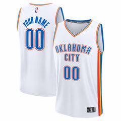 NBA Oklahoma City Thunder Fast Break Custom Jersey