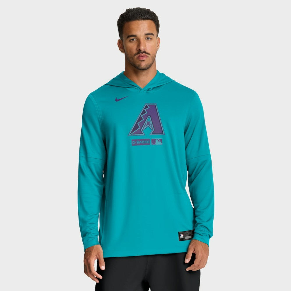 MLB Arizona Diamondbacks Nike City Connect Dri-FIT Long Sleeve Hooded T-Shirt