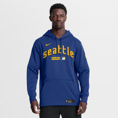 MLB Seattle Mariners Nike Authentic Collection City Connect Therma-FIT Hoodie