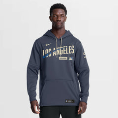 MLB Los Angeles Dodgers Nike Authentic Collection City Connect Therma-FIT Hoodie