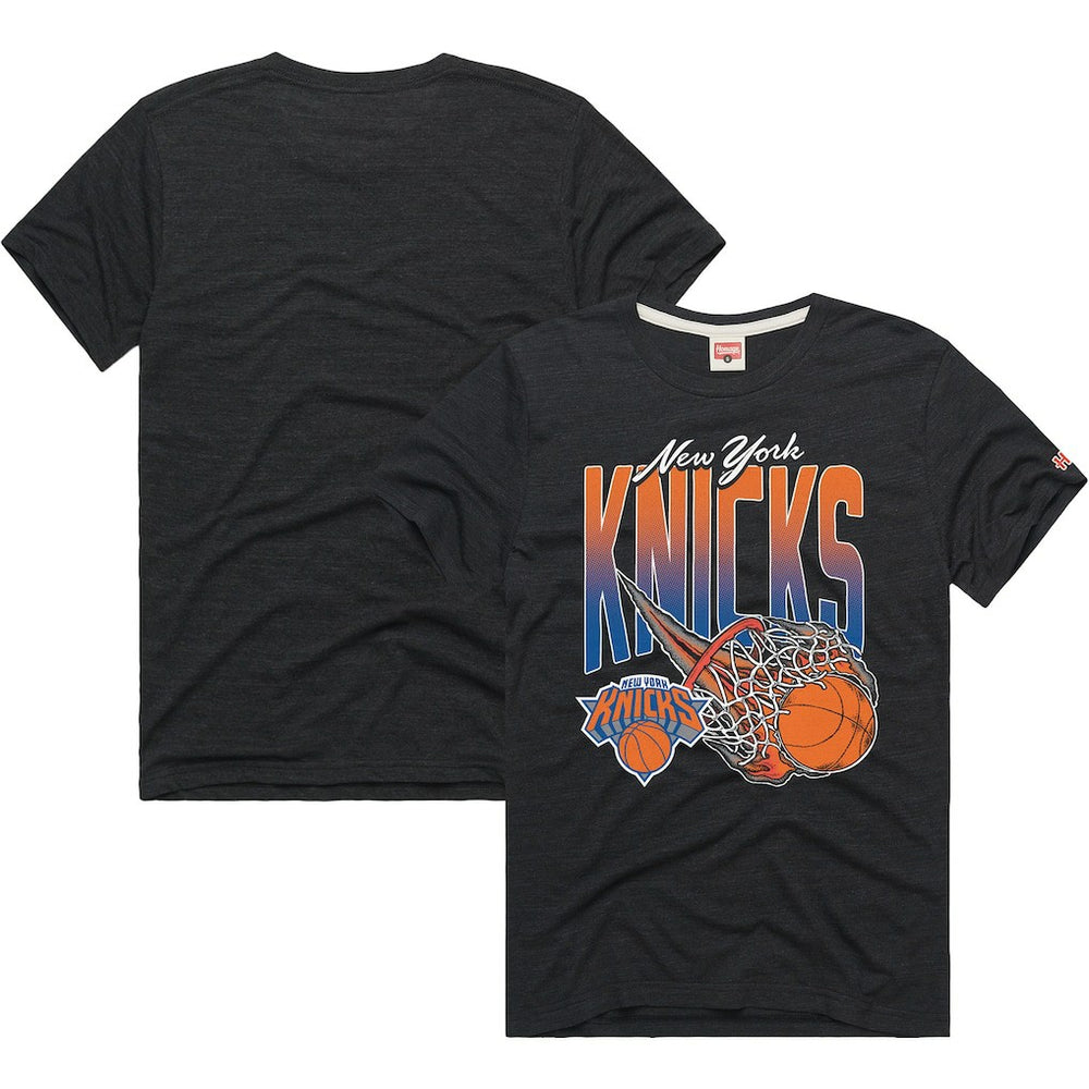 NBA New York Knicks Homage On Fire Tri-Blend T-Shirt
