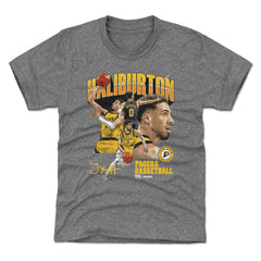 NBA Tyrese Haliburton Indiana Pacers 500 Level Youth Collage T-Shirt