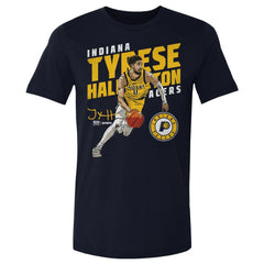 NBA Tyrese Haliburton Indiana Pacers 500 Level Slant T-Shirt